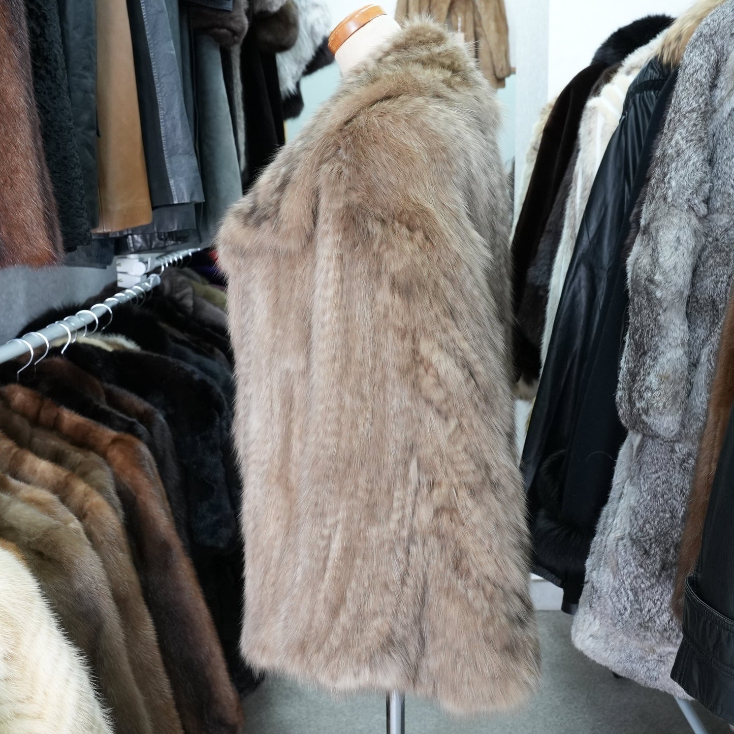 Sable Cape Very Soft - Genuine Vintage Fur From Japan