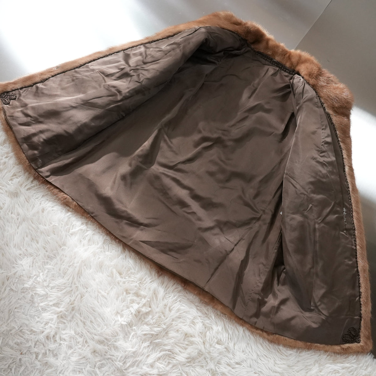 Demi Buff Mink Fur Coat - Genuine Vintage Fur From Japan