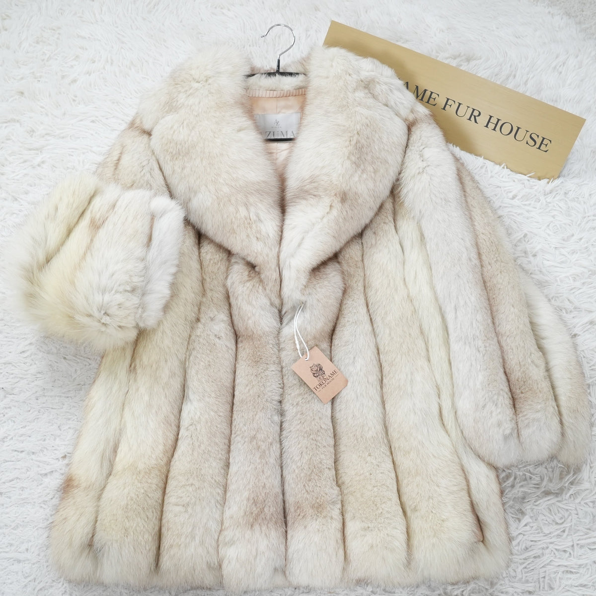 Nordic Fox Fur Coat - Genuine Vintage Fur From Japan