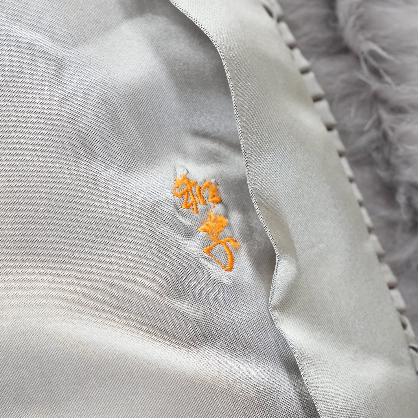 SAGA FOX Mocha Brown Deyd Coat - Genuine Vintage Fur From Japan