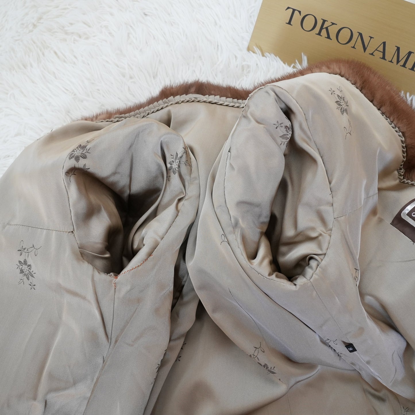Demi Buff Mink Jacket - SAGA MINK Genuine Vintage Fur Japan