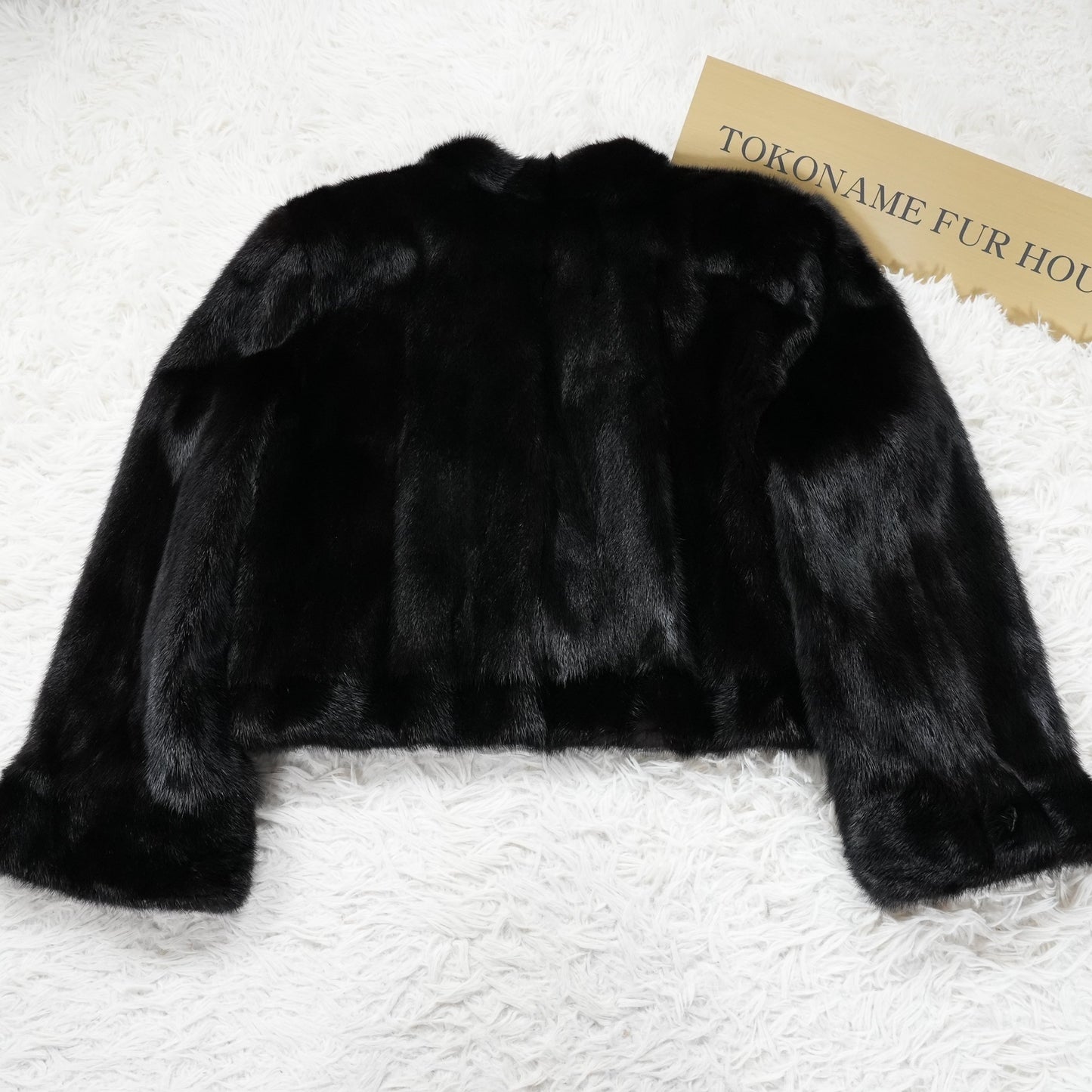 SAGA MINK cropd Jacket - Genuine Vintage Fur From Japan