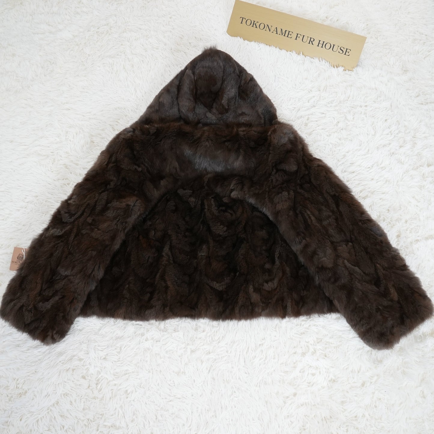 Russian Sable Zip Hoody Jacket Vintage Fur Japan