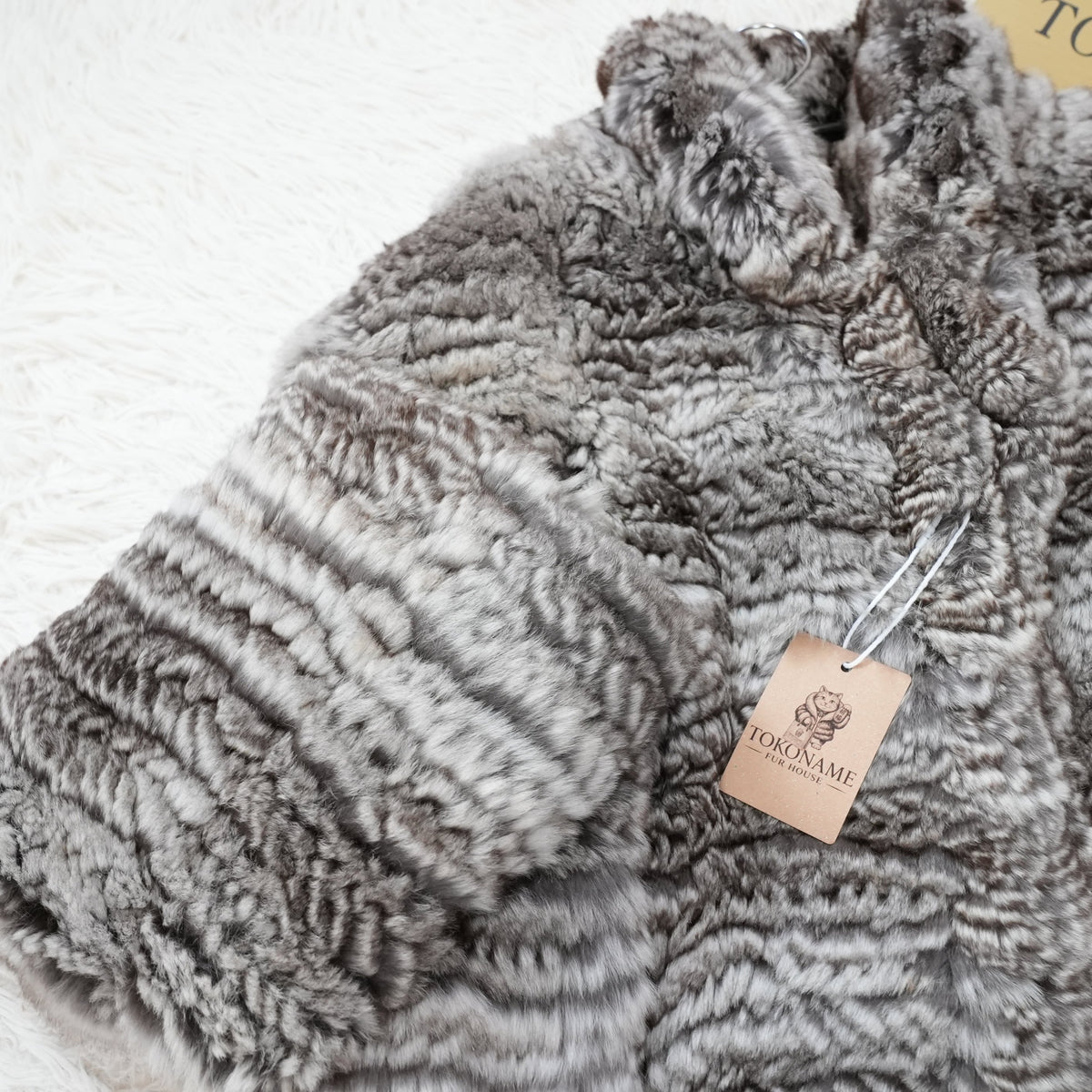 Yarn Chinchilla Fur Coat Nakamura Fur - Genuine Vintage Fur From Japan