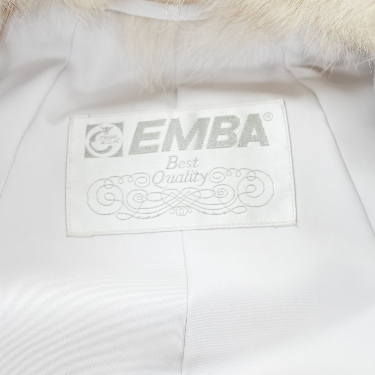 Nordic Fox Scallop Design Fur Coat very Soft and Fluffy EMBA - Genuine Vintage Fur From Japan