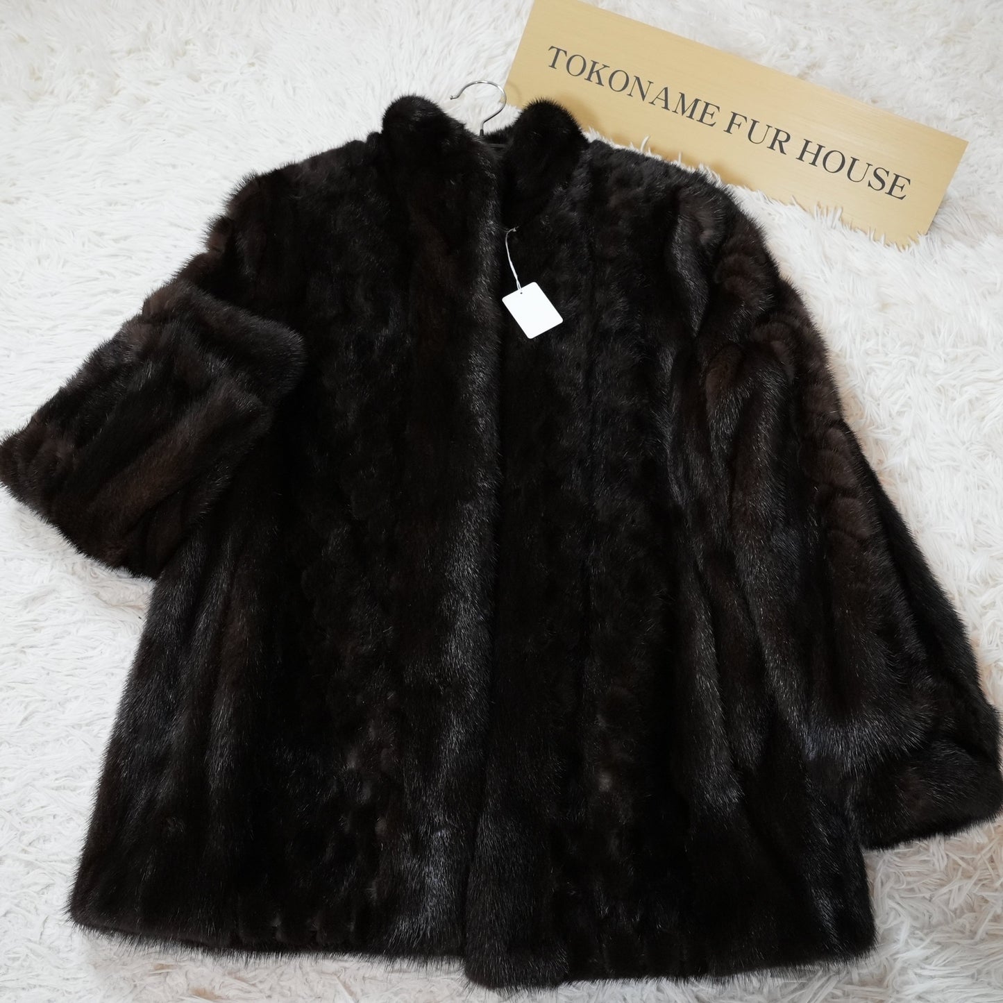 Dark Mink Jacket - Genuine Vintage Fur From Japan