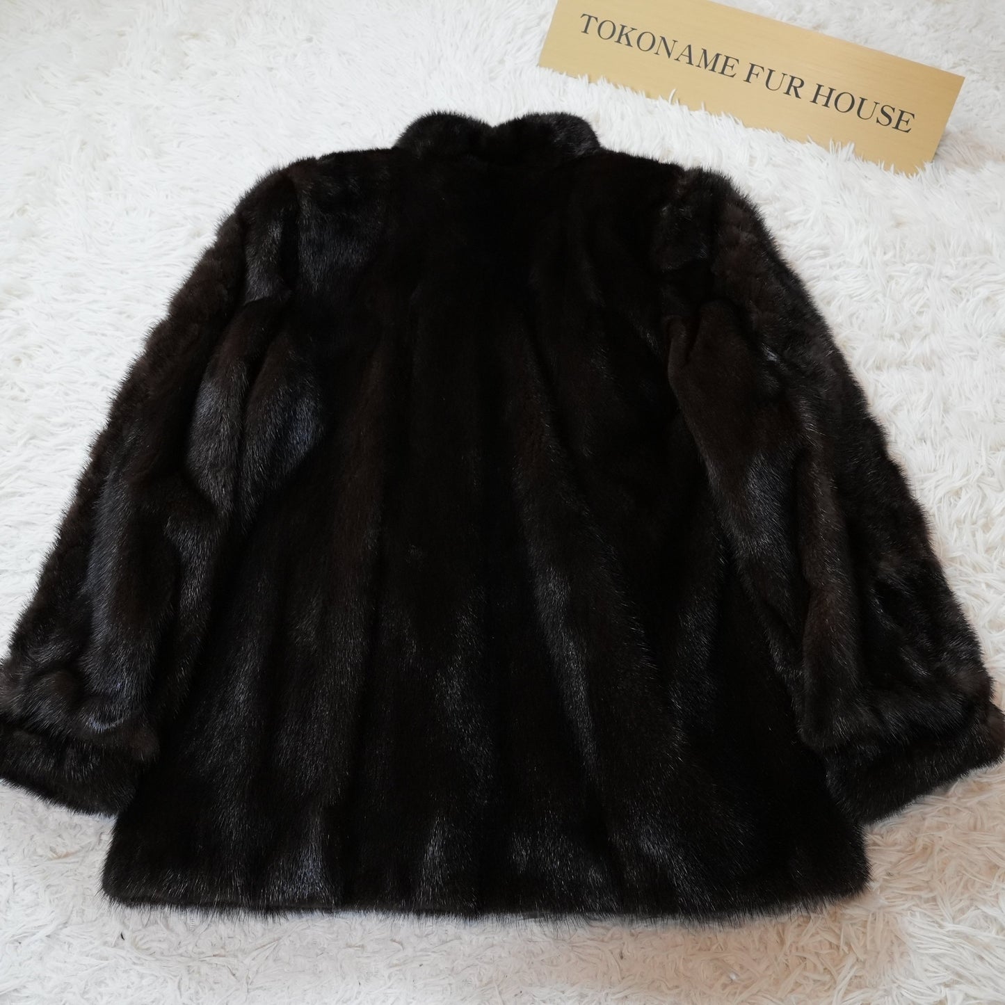 Dark Mink Jacket - Genuine Vintage Fur From Japan