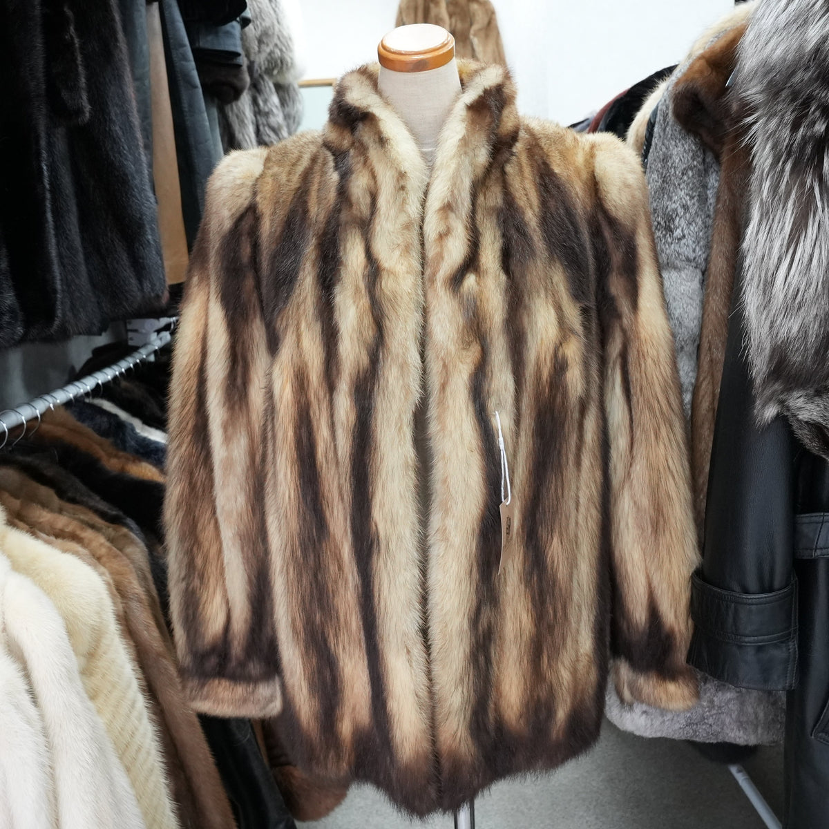 Fich Fur Jacket - Genuine Vintage Fur From Japan