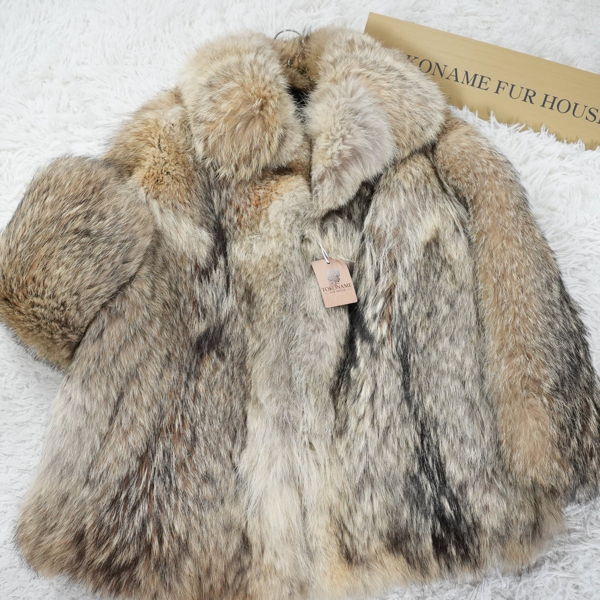 Finn Raccoon Fur Coat - Genuine Vintage Fur From Japan