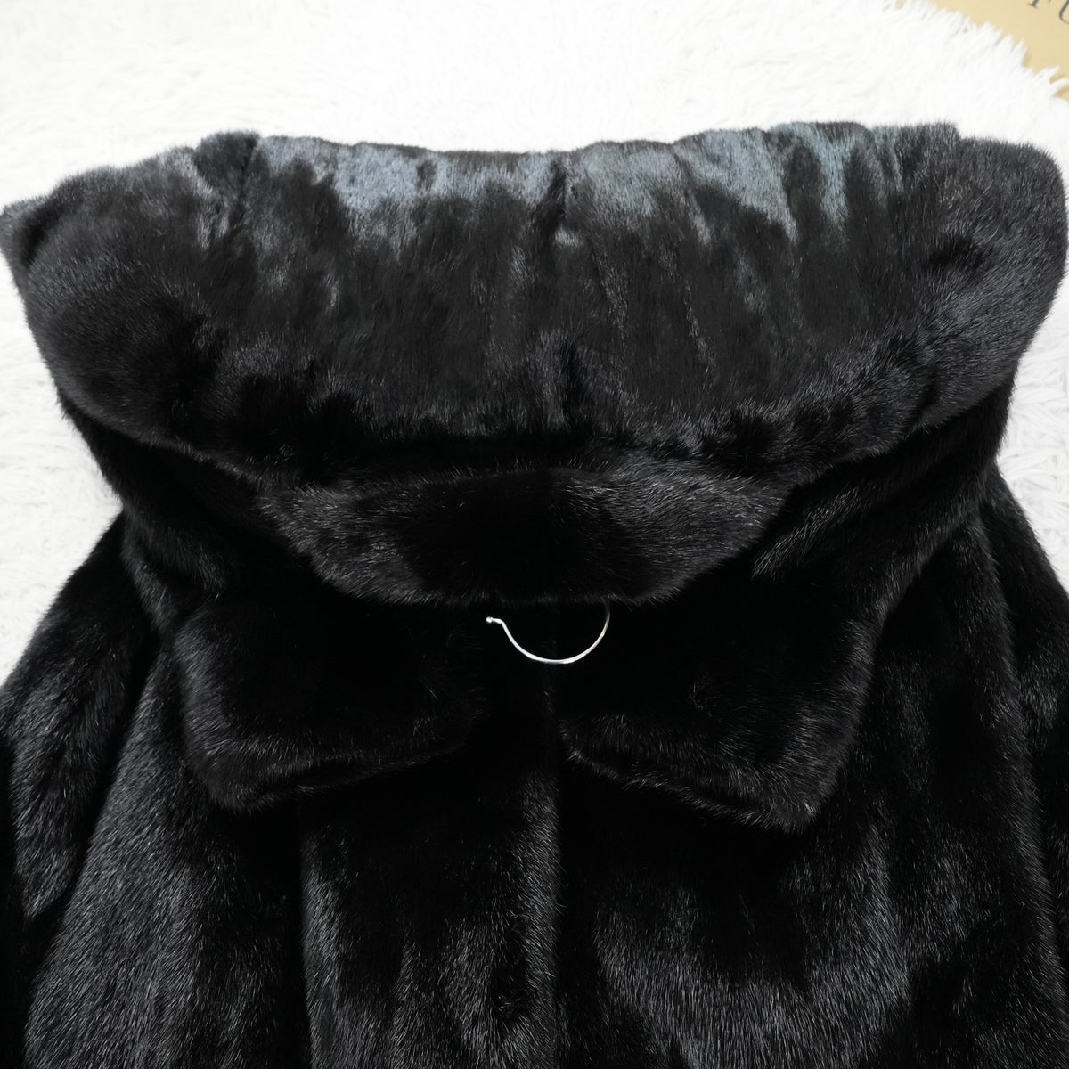 SAGA MINK Long Coat Soft and Glossy- Genuine Vintage Fur From Japan