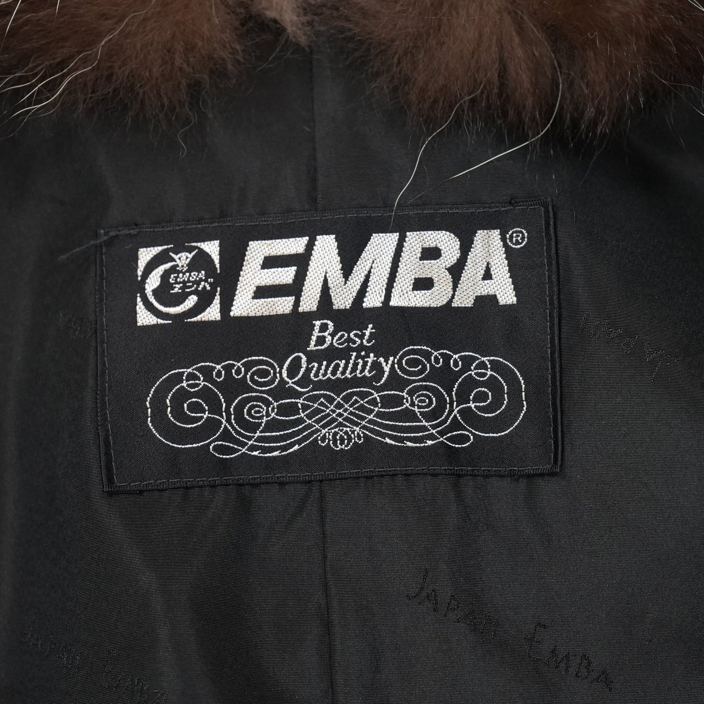 Silver Fox Scallop Design Coat EMBA -