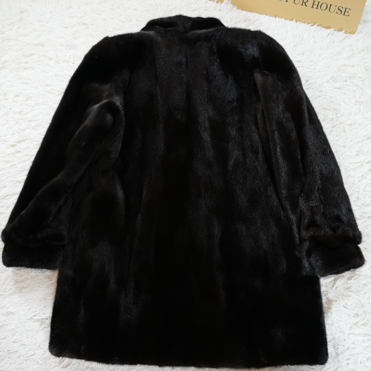 AMERICAN FUR AWARDS 5stars Mink Coat Soft Leather - Genuine Vintage Fur From Japan
