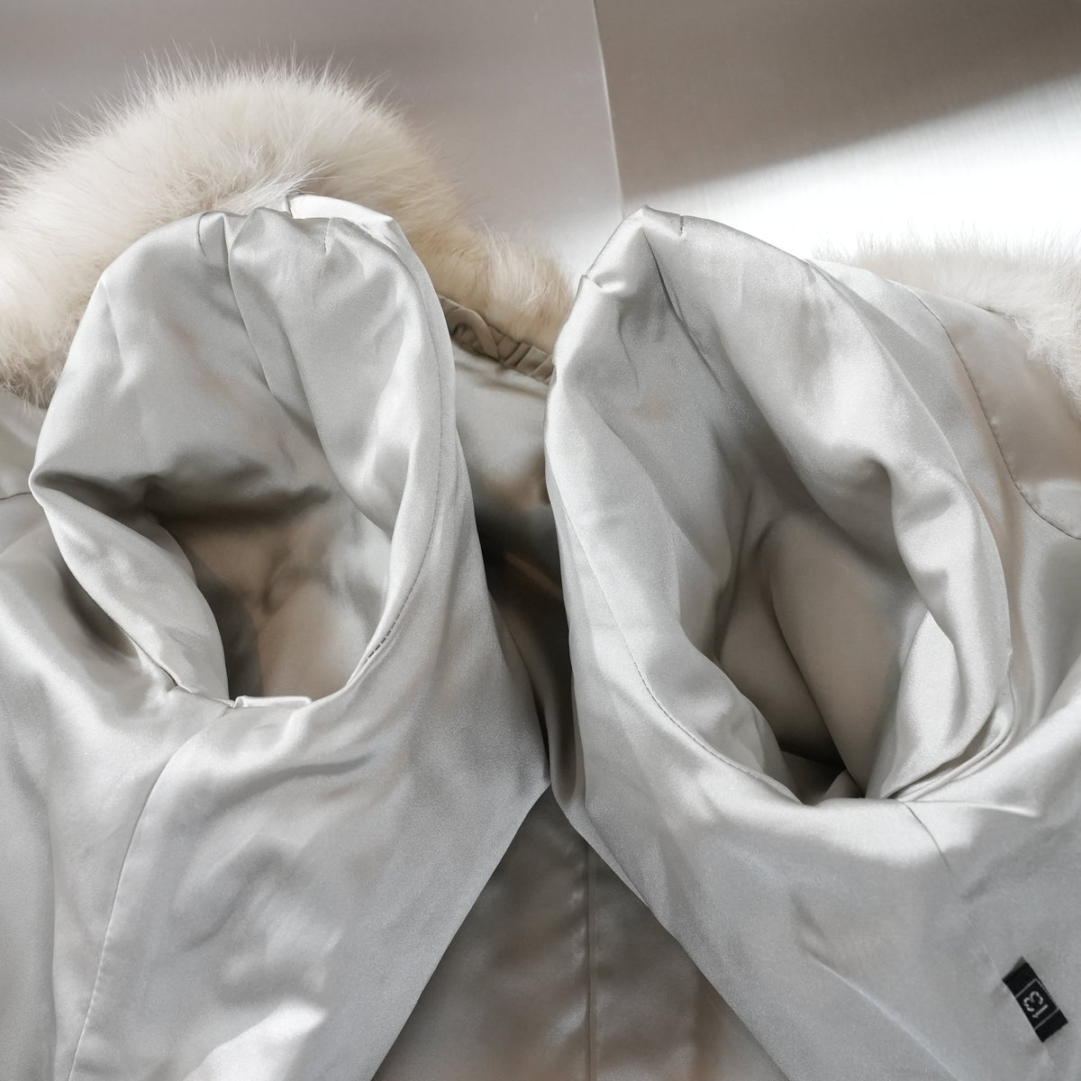 Blue Fox Fur Coat - Genuine Vintage Fur From Japan