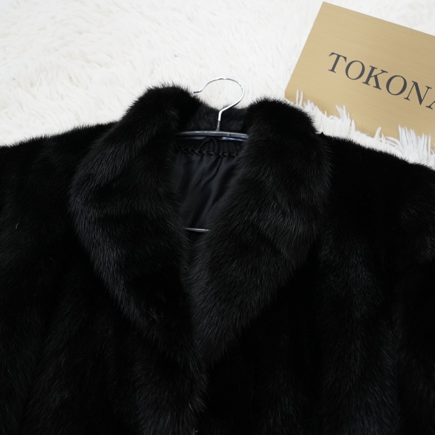 Black Mink Coat - SAGA MINK Vintage Fur Japan