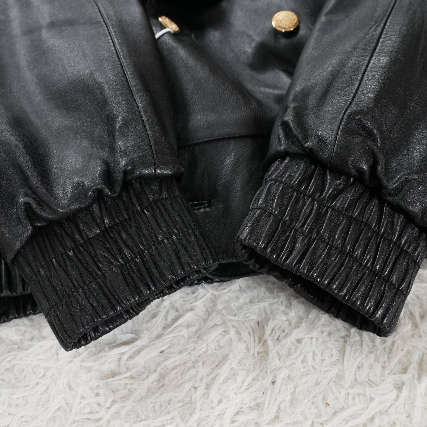 Unisex Reversible Mink and Leather Coat - Genuine Vintage Fur From Japan