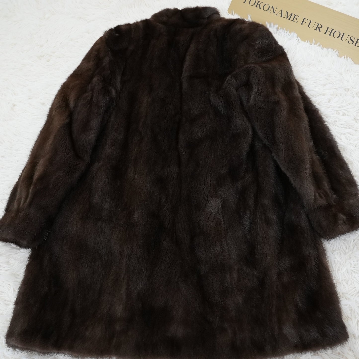 Pastel Mink Coat Genuine Vintage Fur Japan