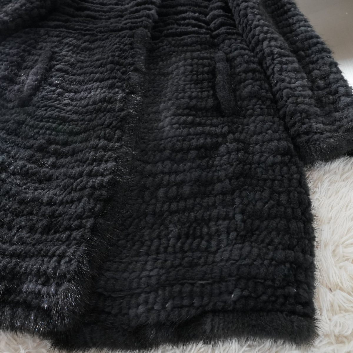 Yarn Mink Fur Coat - Genuine Vintage Fur From Japan
