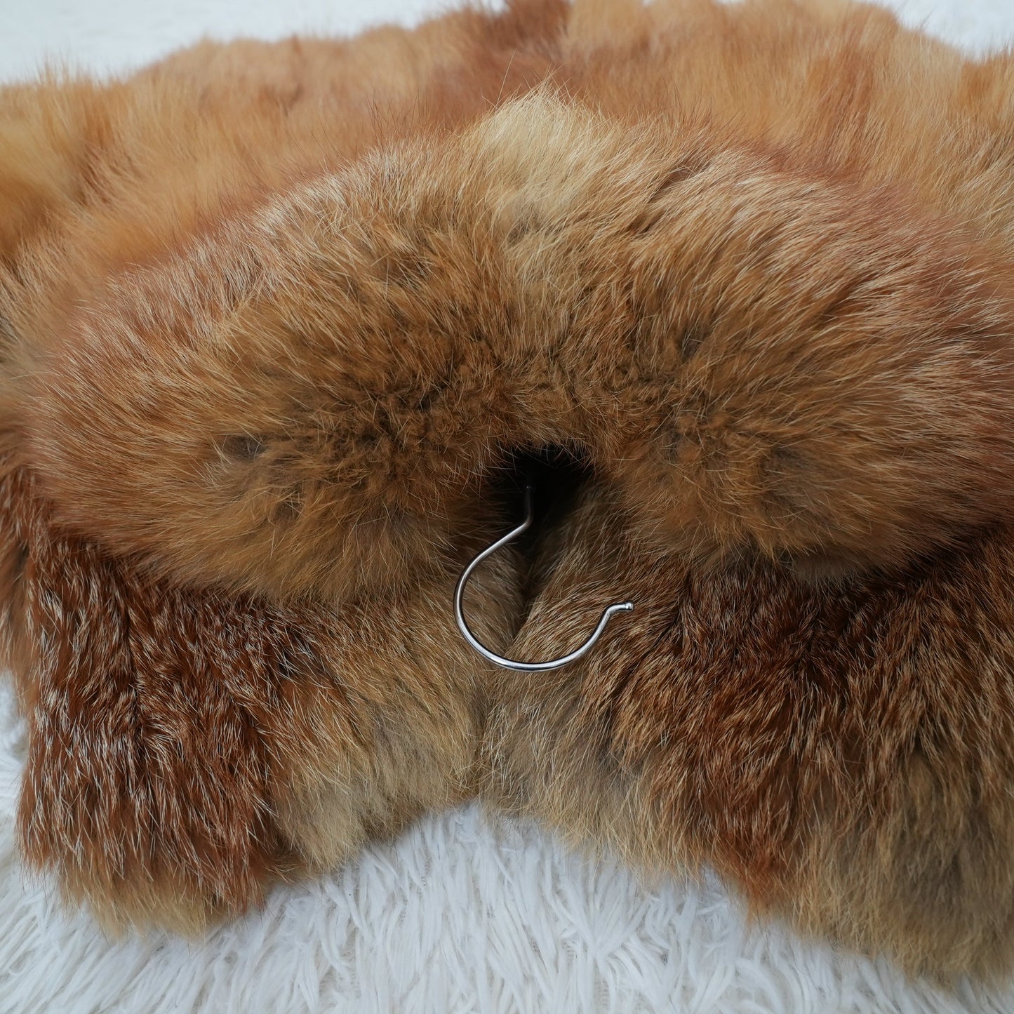 Red Fox Coat Genuine Vintage Fur Japan