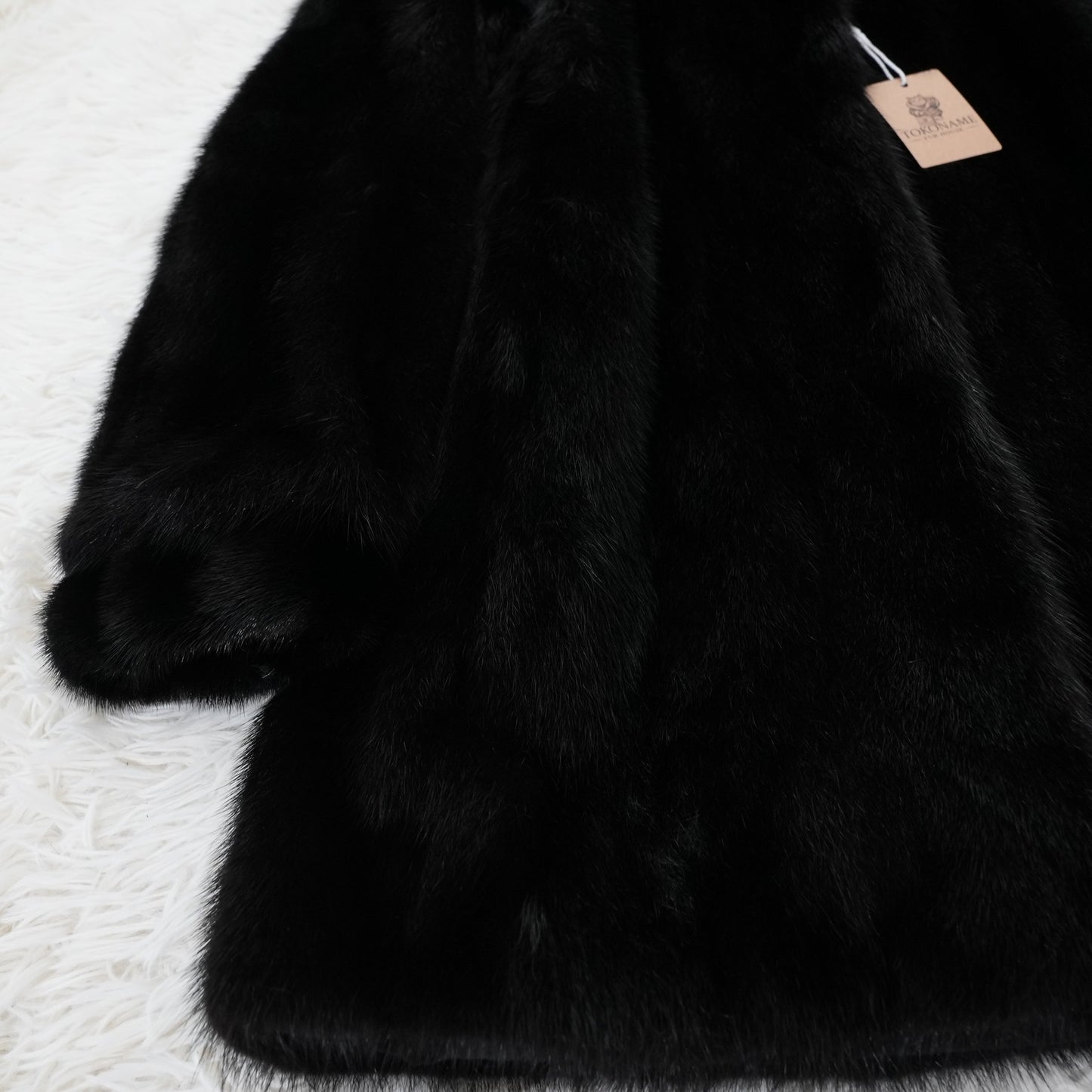 Black Mink Coat - SAGA MINK Vintage Fur Japan