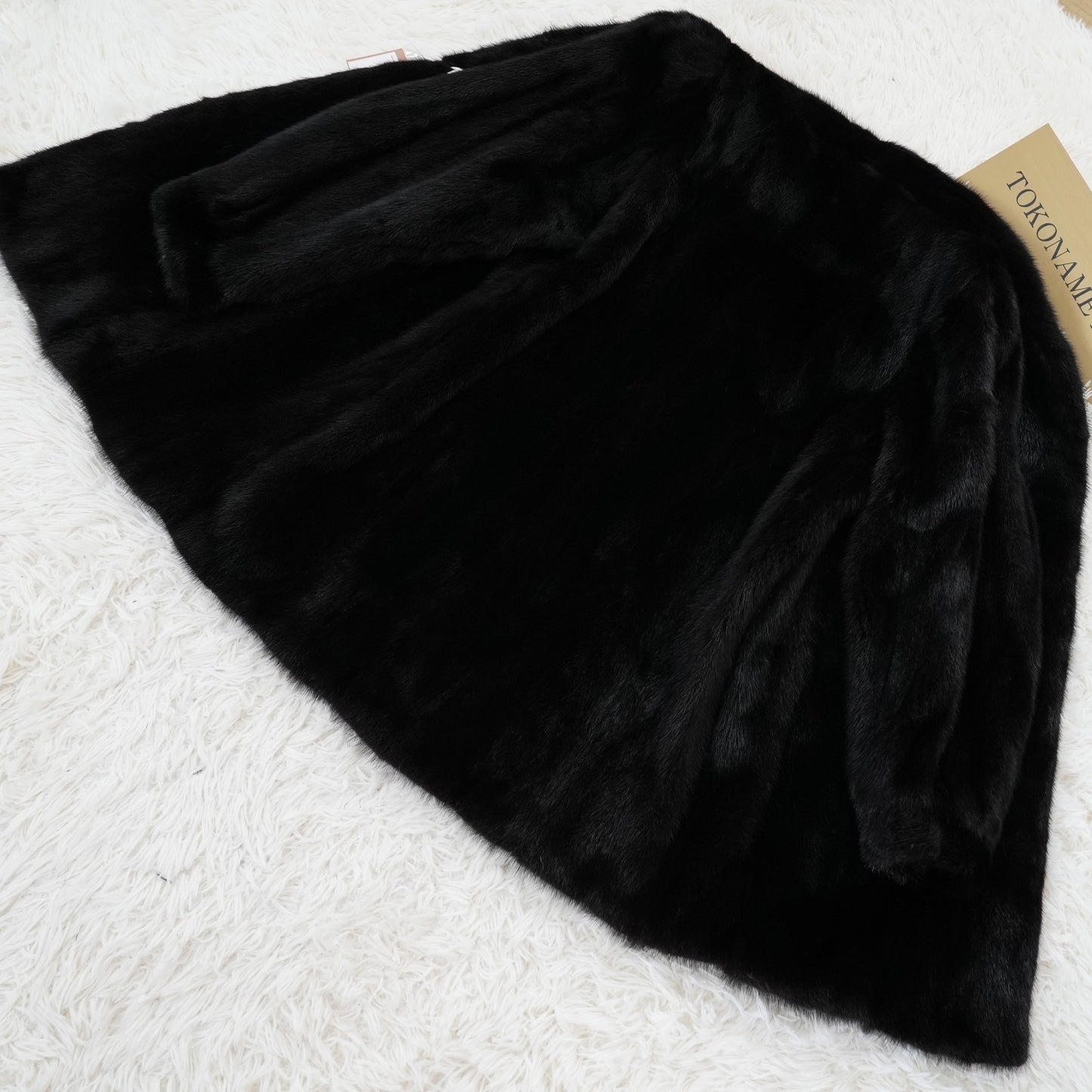Dark Mink Coat - SAGA MINK Vintage Fur Japan