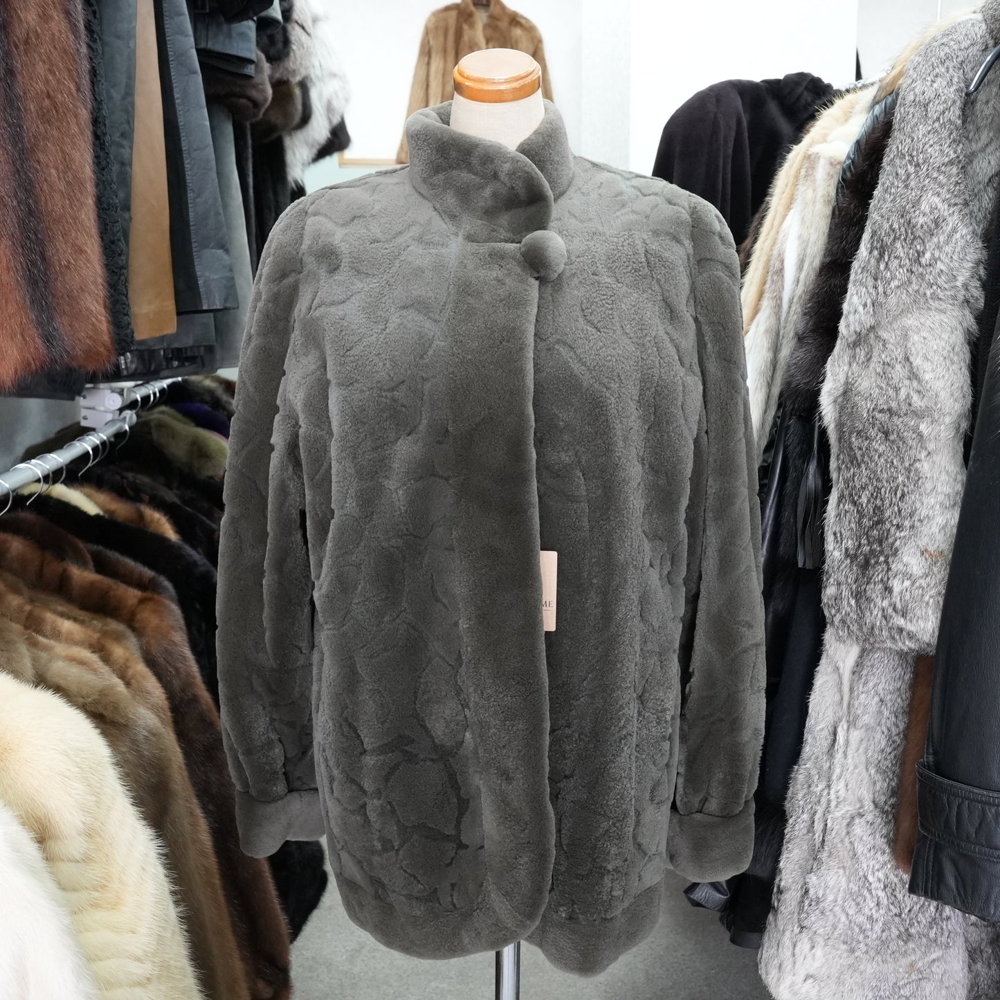 Valentino Furs SAGA ROYAL MINK Shaved Jacket - Genuine Vintage Fur From Japan