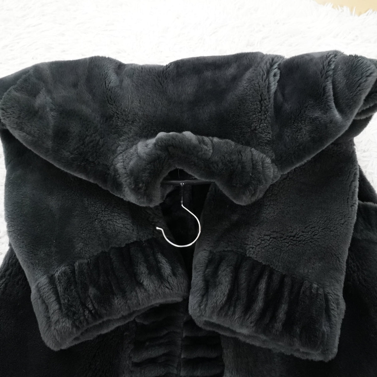 Nutria Green Dyed FUr COat Josephine - Genuine Vintage Fur From Japan