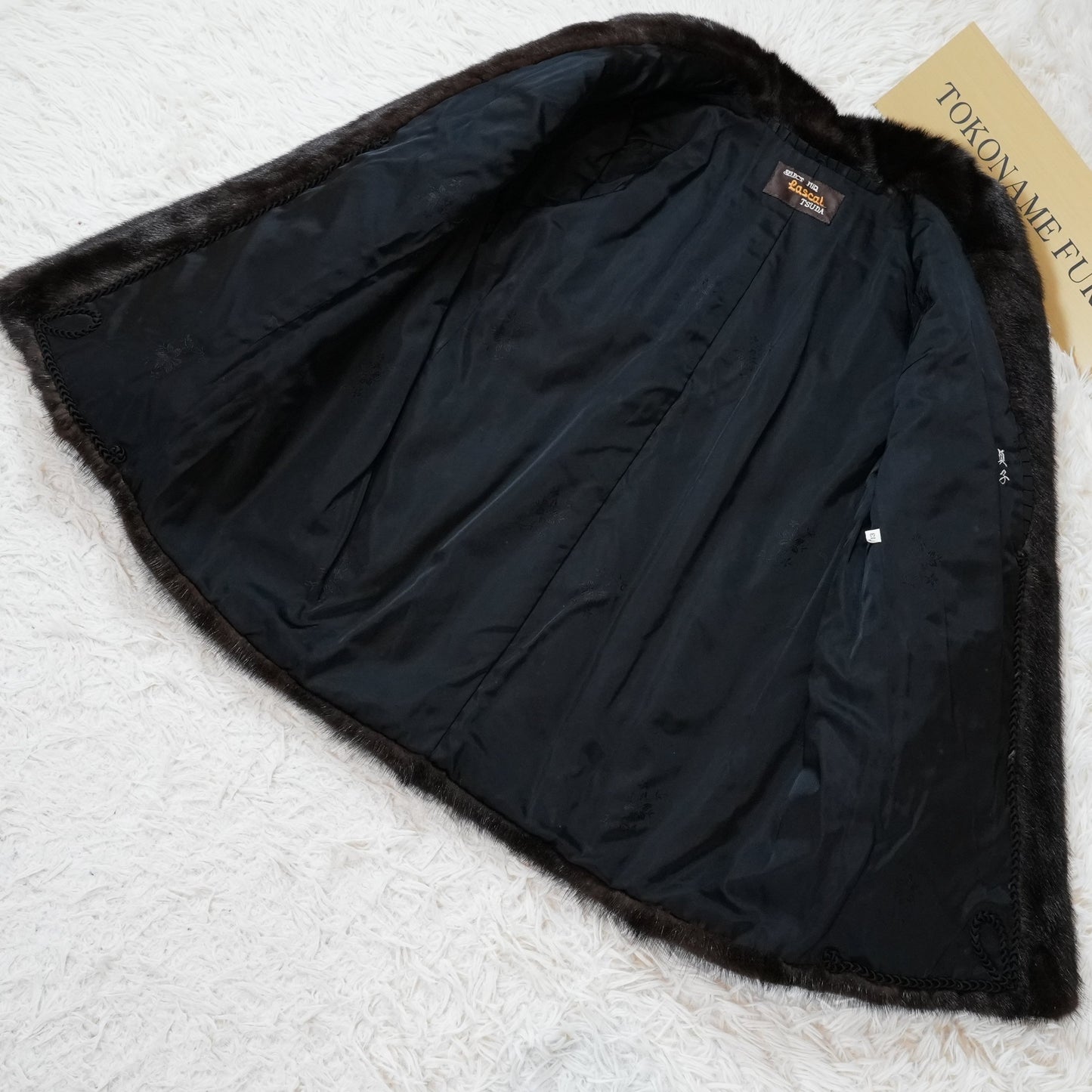 Dark Mink Jacket - Genuine Vintage Fur From Japan