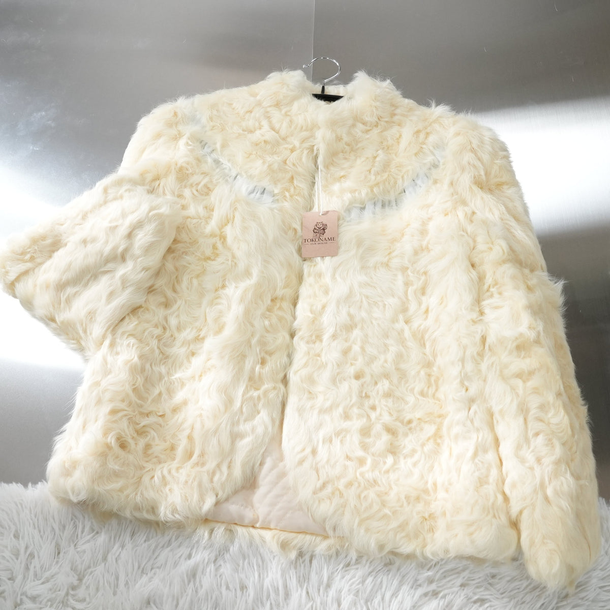 Y2K Chekiang Lamb Fur Jacket - Genuine Vintage Fur From Japan