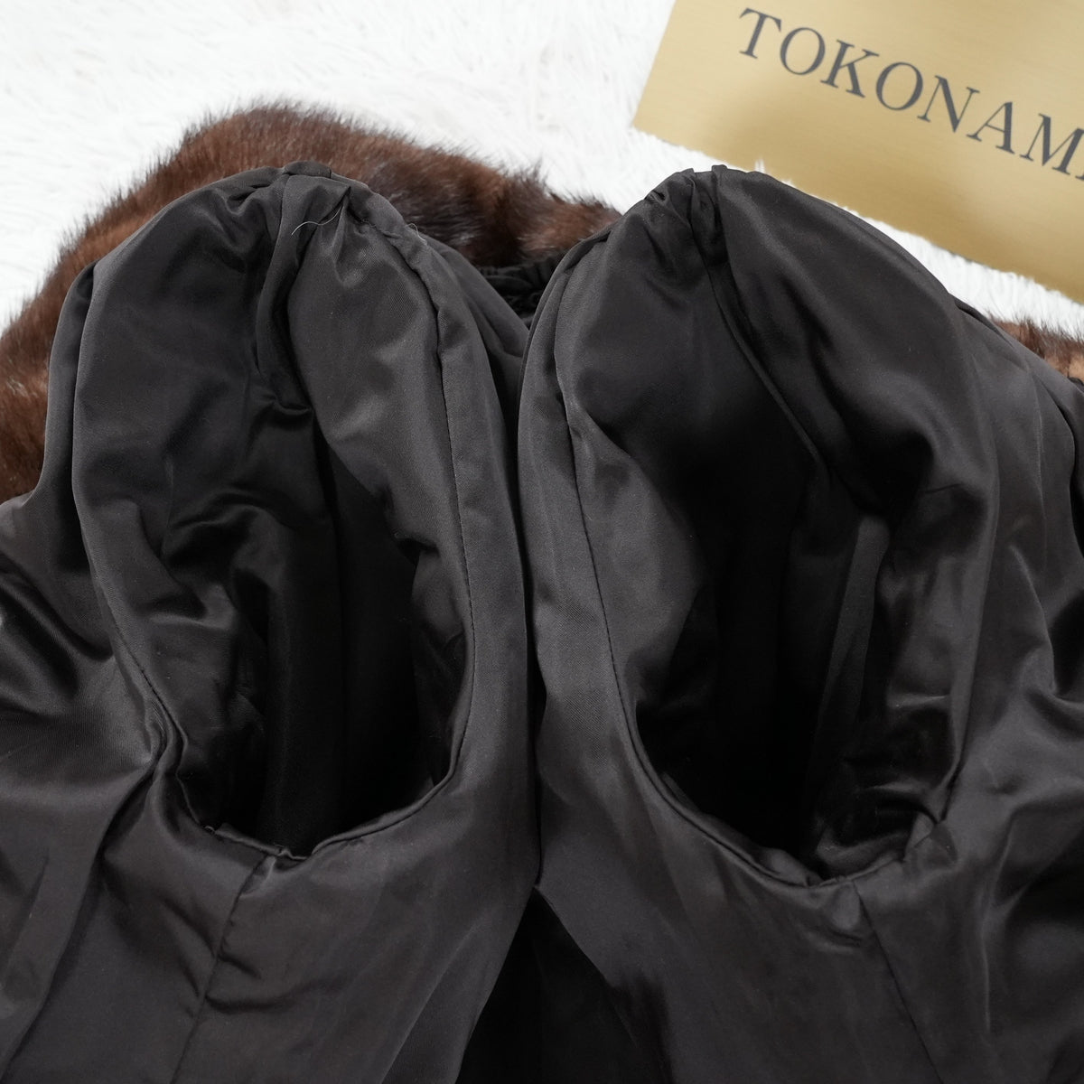 Dark Mink Fur Jacket - Genuine Vintage Fur From Japan