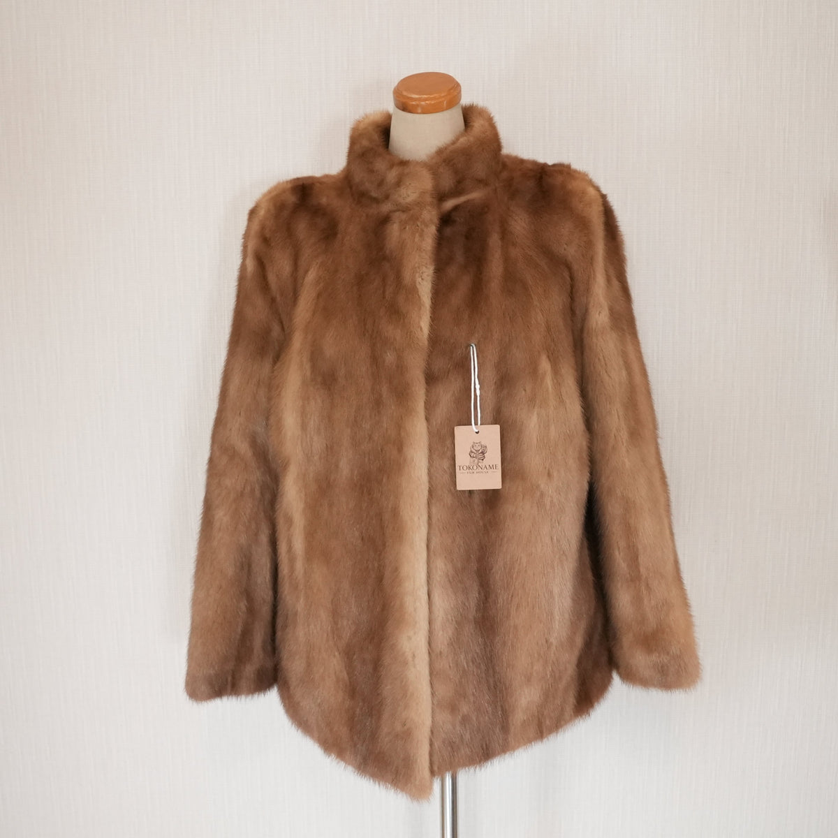 Demi Buff Mink Fur Coat - Genuine Vintage Fur From Japan