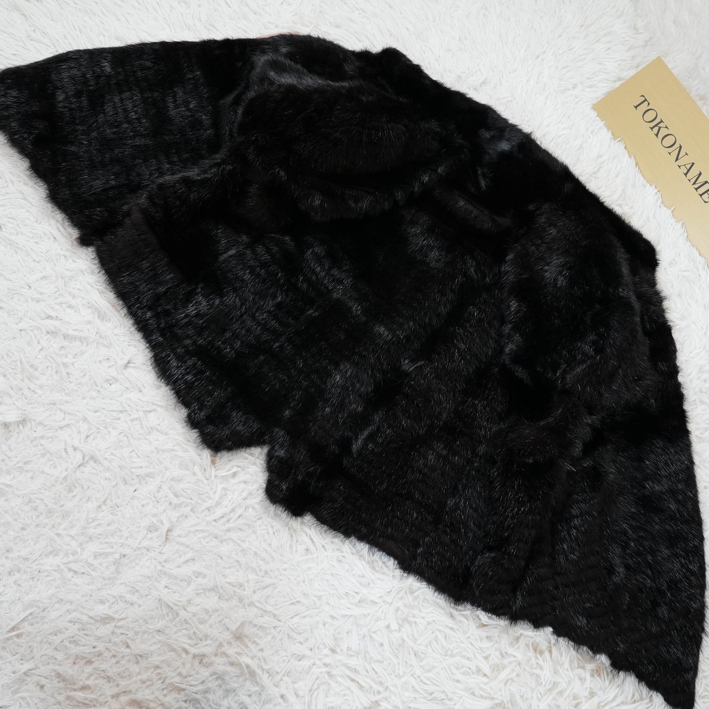 Dark Mink Vest - Genuine Vintage Fur From Japan