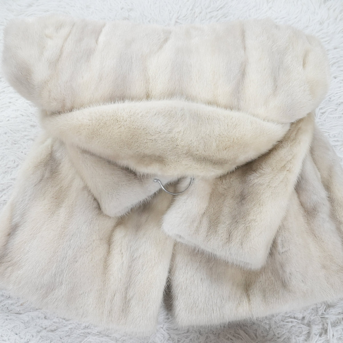 Azurene Mink Fur Coat - Genuine Vintage Fur From Japan
