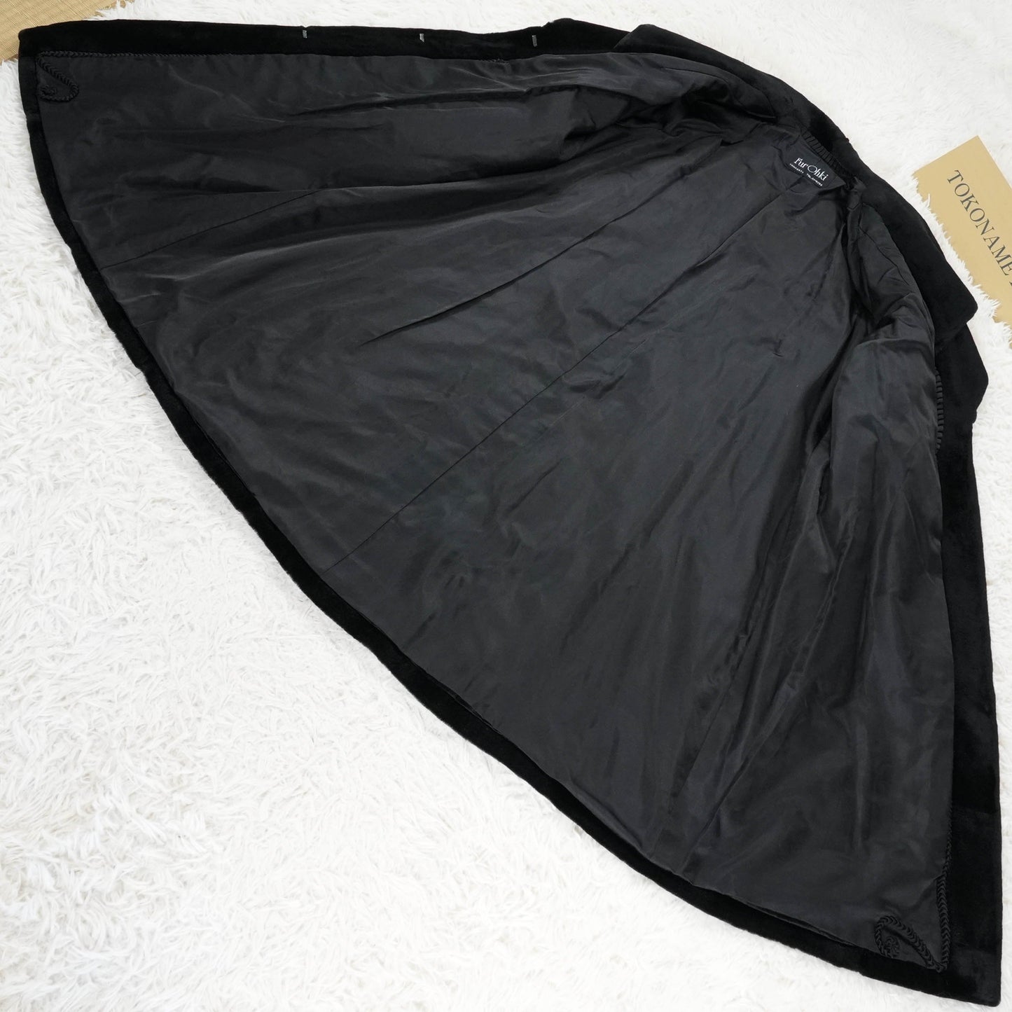 Shaved Mink Long Coat A-Line Fur Ohki -