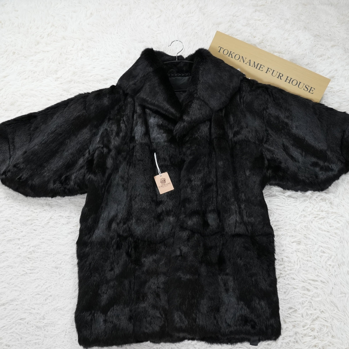 Rabbit Fur Japanese-style clothing Coat Vintage Fur from Japan
