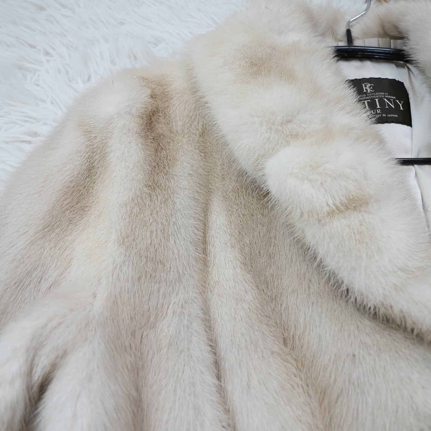 Pearl Mink Jacket ROTINY - Genuine Vintage Fur From Japan