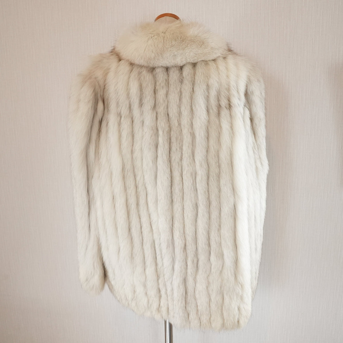 Blue Fox Fur Coat - Genuine Vintage Fur From Japan