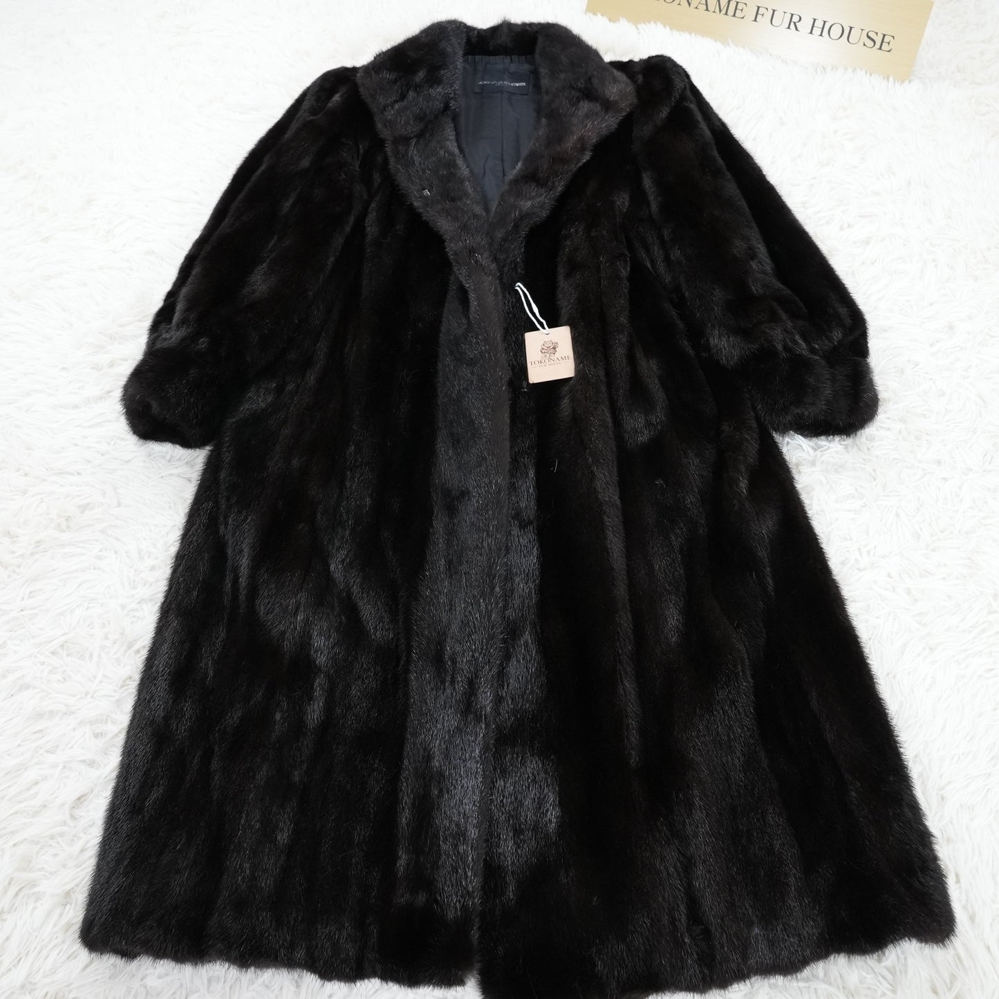 BLACKGLAMA 水貂皮长外套 JEAN-LOUIS SCHERRER PARIS - 日本复古皮草