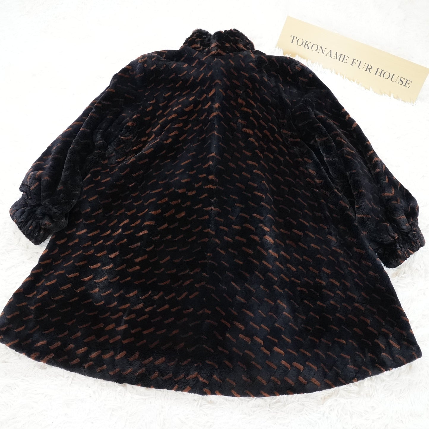 Nutria Design Fur Coat Zuki - Genuine Vintage Fur From Japan