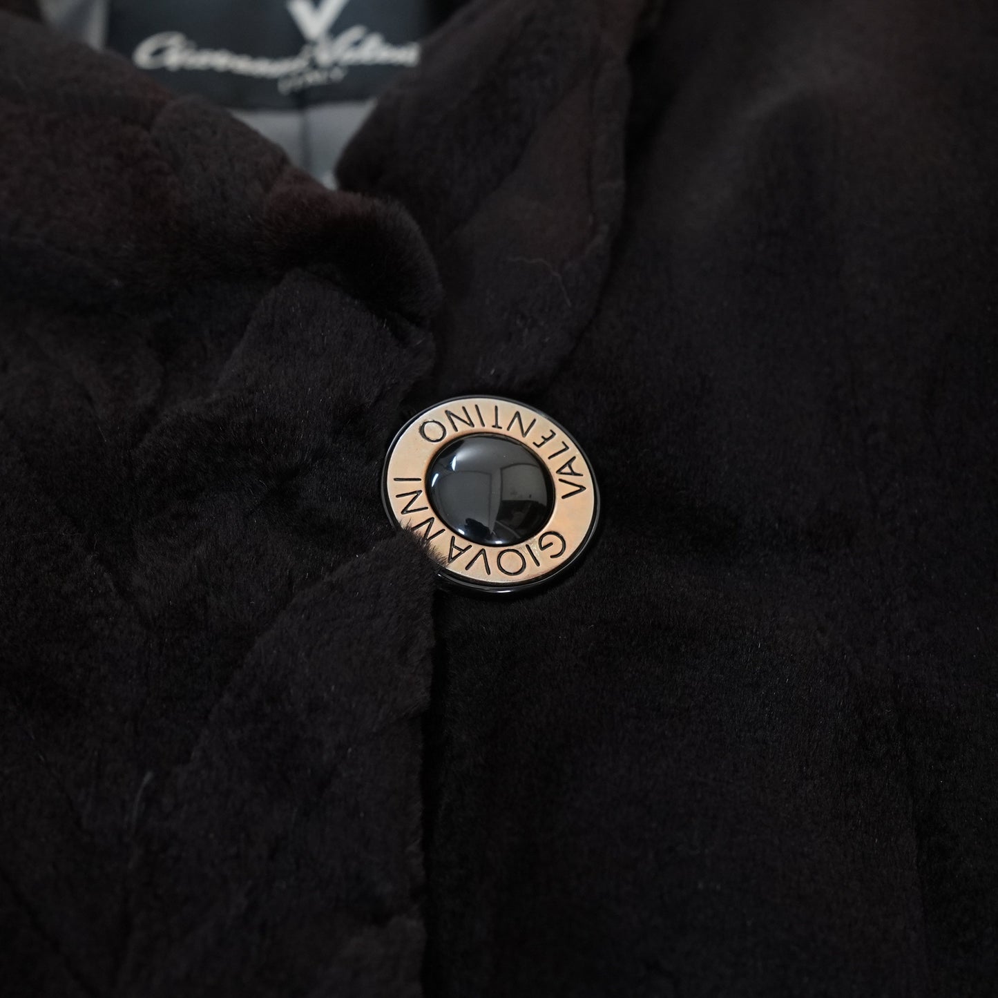 Shaved Mink Coat GIOVANNI VALENTINO - SAGA MINK Genuine Vintage Fur Japan