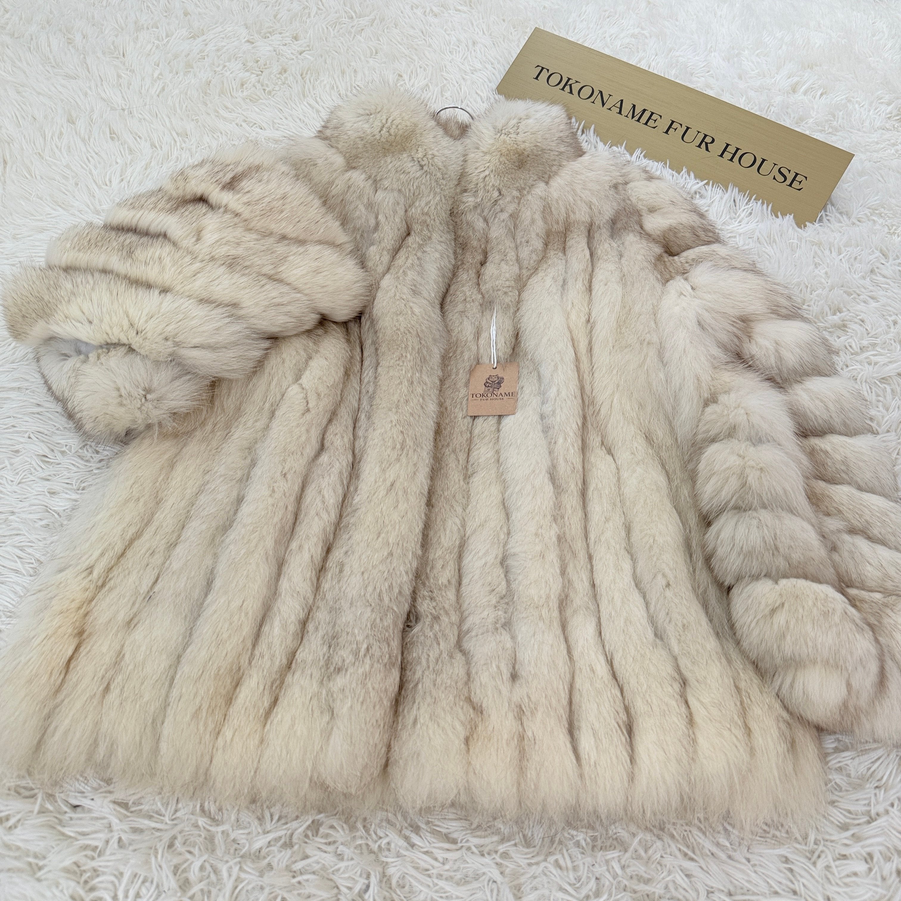 ブルーフォックスコート 本物 ヴィンテージファー 日本 – TOKONAME FUR