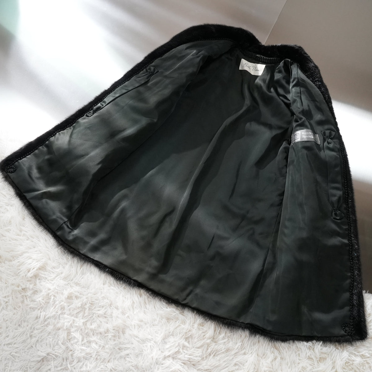 SAGA MINK Fur Coat - Genuine Vintage Fur From Japan