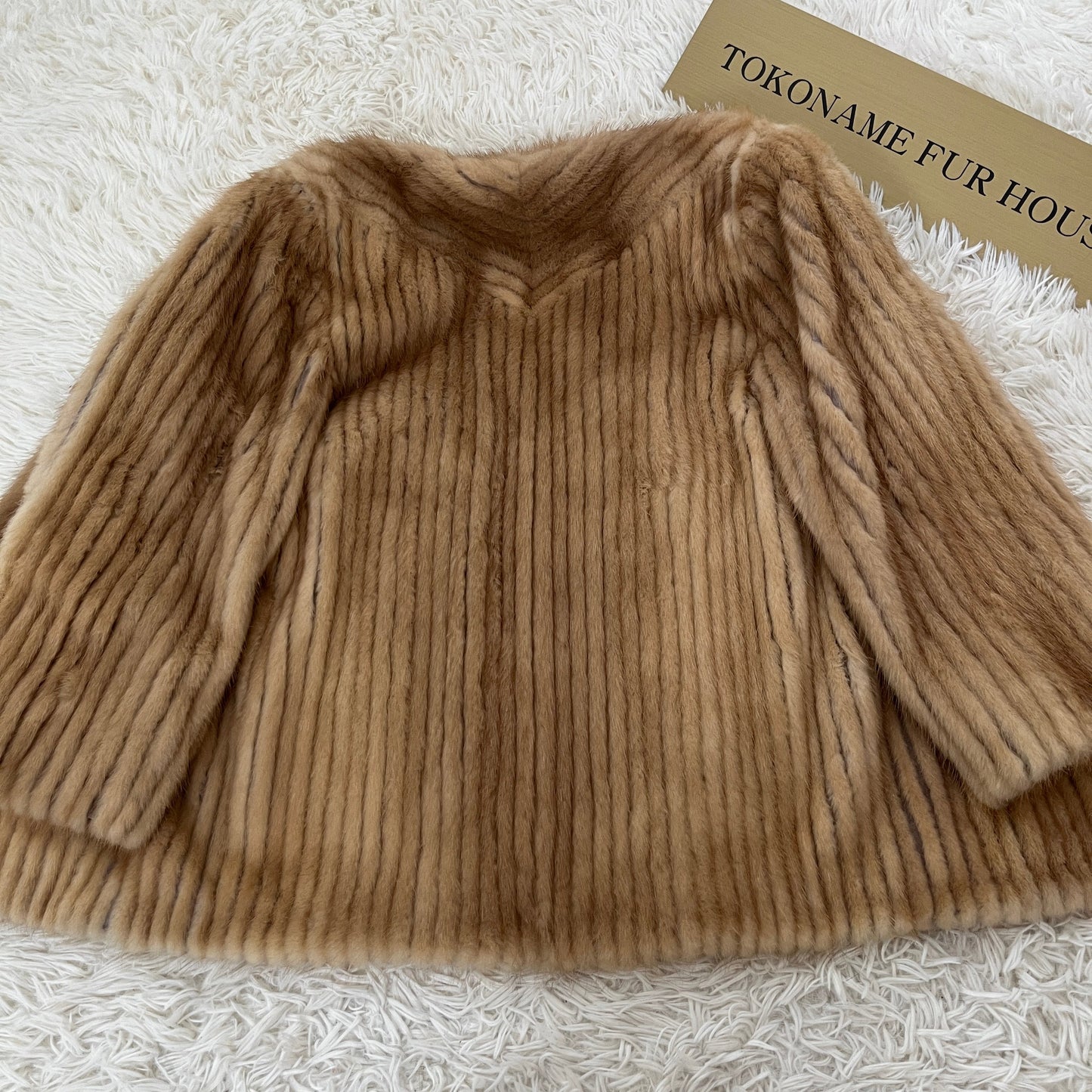 Demi Buff Mink Jaclet - SAGA MINK Genuine Vintage Fur Japan