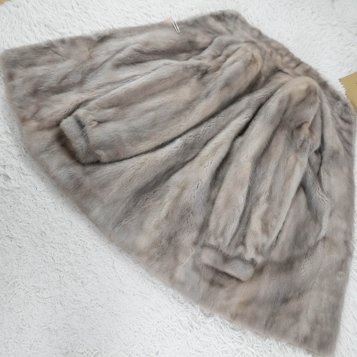 Sapphire Mink Fur Coat Rambulton - Genuine Vintage Fur From Japan