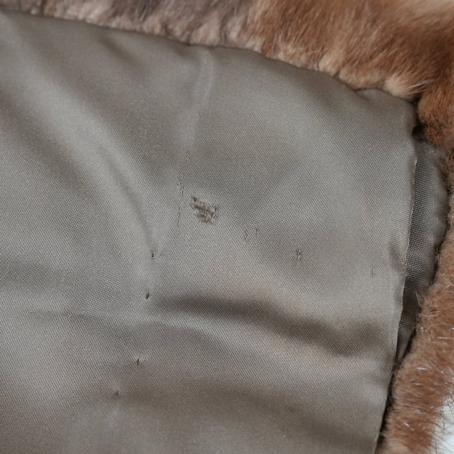Demi Buff Mink Coat - Genuine Vintage Fur From Japan